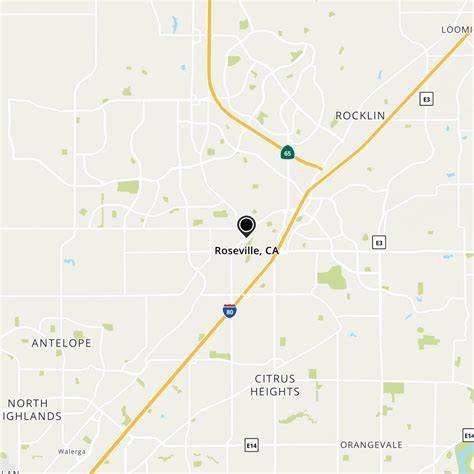 Roseville Ca Map And Directions Mapquest