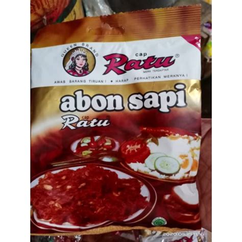 Jual Abon Sapi Cap Ratu Asli Shopee Indonesia