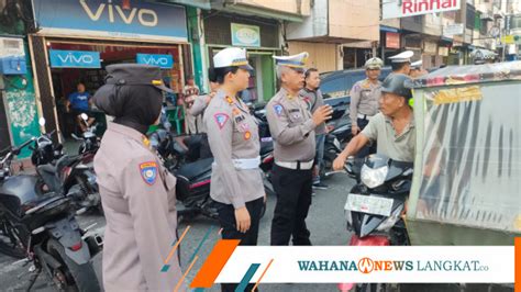 Operasi Keselamatan Toba Polres Binjai Beri Himbauan Dan Edukasi