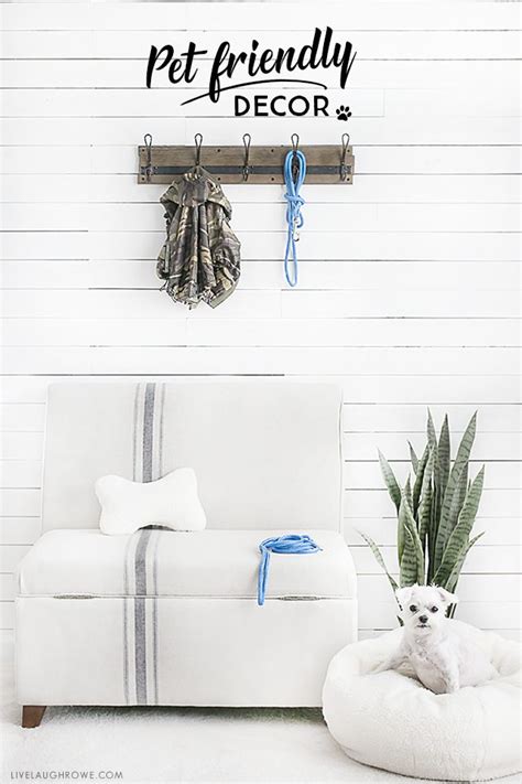 Pet Friendly Decor used in a space for the cutest dogs!