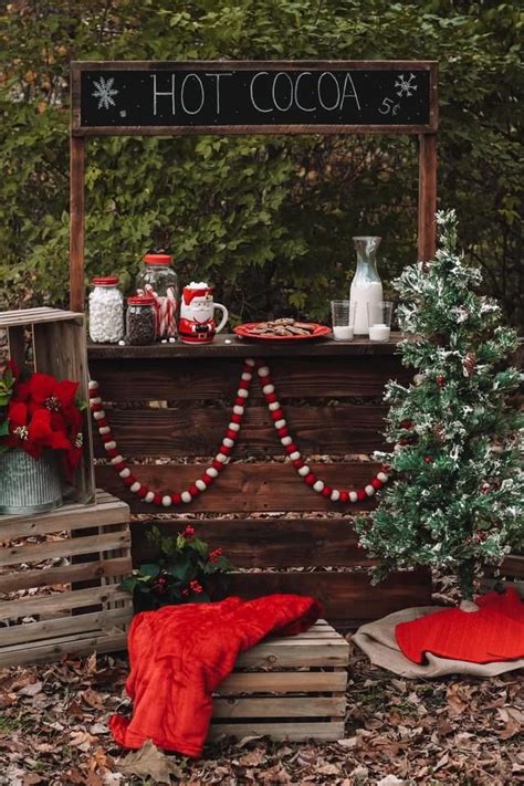 Pin By Carole Cloutier On Hot Chocolate Stand Photo Backdrop Christmas Christmas Backdrops