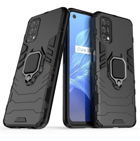 Funda Realme 7 5g Uso Rudo Anillo Stand Case Meses Sin Intereses