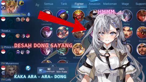 Prank Jadi Cewek Di Mobile Legends Youtube