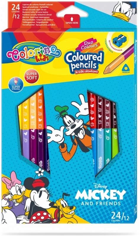 Colorino Disney Mickey Mouse And Friends Potloden Stuks Kleuren