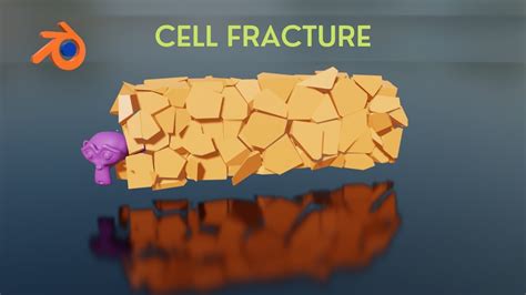 Free Blender Addon Cell Fracture In Blender Cell Fracture In Blender