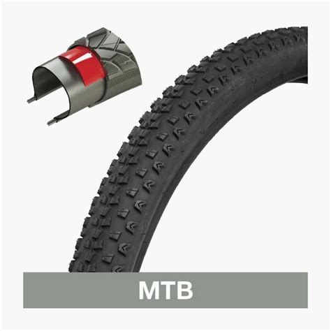 Fincci Pair X C Gravel Tyres With Mm Antipuncture