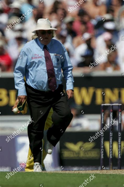 Score Umpire David Shepherd Hops Editorial Stock Photo Stock