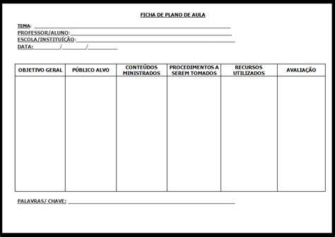 Modelo De Plano De Aula Como Fazer Um Plano De Aula Passo A Passo Com A38