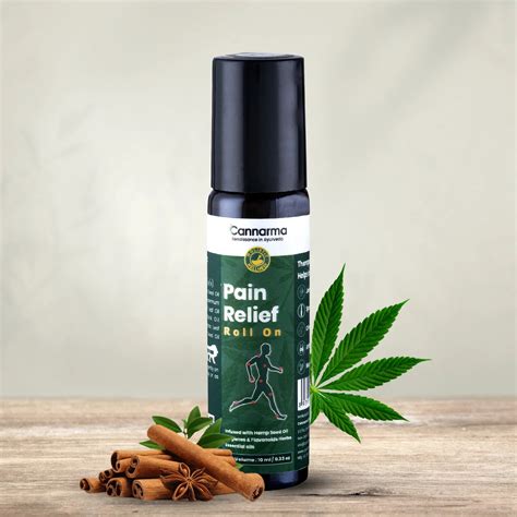 Buy Hemp Pain Relief Roll On Online In India Cannarma