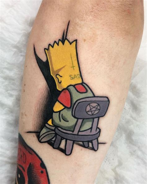 The Simpsons 200 The Best Tattoos Ever INKPPL