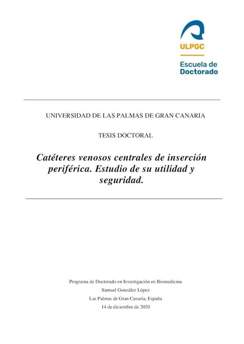 Pdf Cat Teres Venosos Centrales De Inserci N Perif Rica Figura