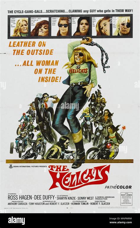 Hellcats Vintage Movie Poster 01 Stock Photo Alamy