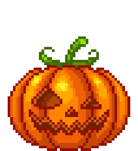 Download Jack O Lantern Pumpkin Holiday Halloween Pixel Art 