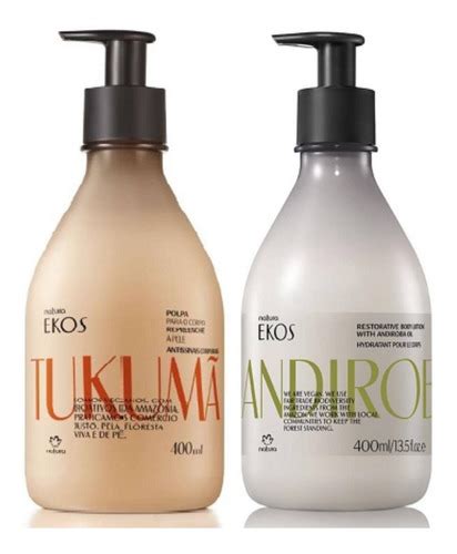 Kit C Natura Ekos Creme Corporal Tukum Andiroba Ml Frete Gr Tis