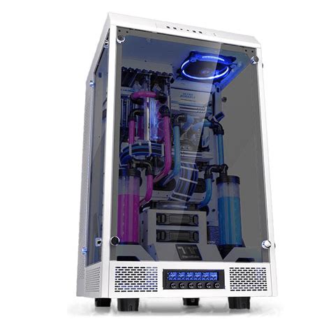 Thermaltake The Tower 900 Snow Edition E Atx Vertical Super Tower Chassis Novatech