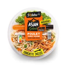 Asian Salad Au Rayon Frais Sodebo