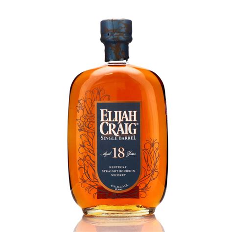 Elijah Craig 18 Year Old Single Barrel 2017 | Whisky Auctioneer