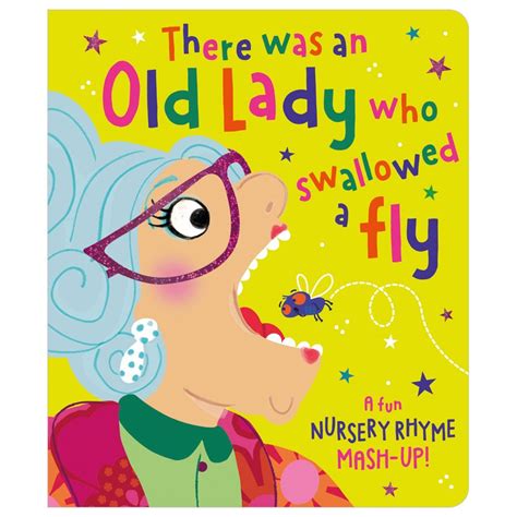 There was an Old Lady Who Swallowed a Fly Nursery Rhyme Mash-up – So ...