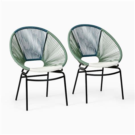 Mykonos Outdoor Dining Chair Set Of West Elm