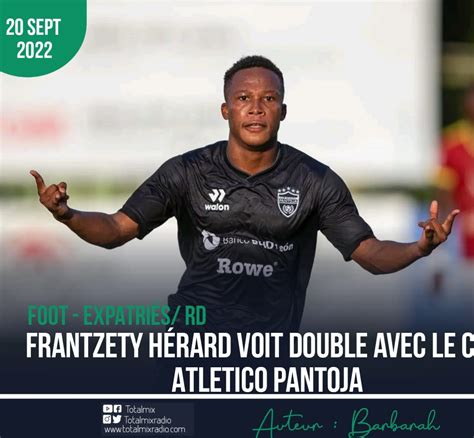 FOOT EXPATRIÉS RD AVEC UN DOUBLÉ FRANTZETY HÉRARD GUIDE SON CLUB