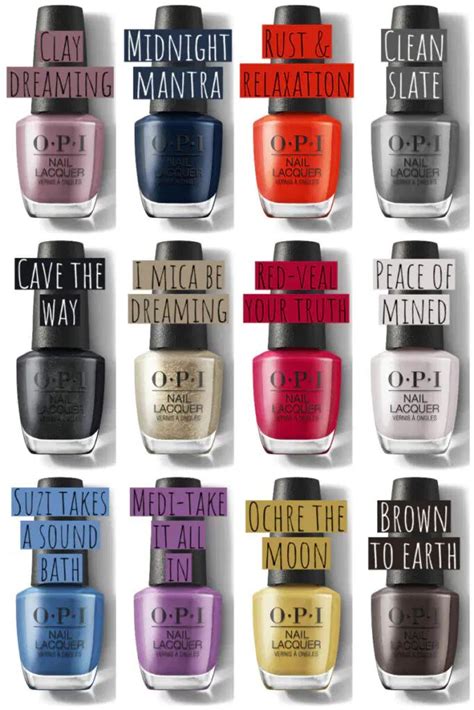 Fall Nails Opi Fall Nail Colors Opi Opi Nail Polish Colors Opi Gel