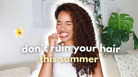 Top 10 Summer Hair Care Tips Dont Ruin Your Hair This Summer