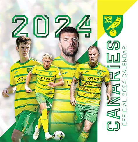 The Official Norwich City FC Desk Calendar 2024 Twocan Amazon Co Uk