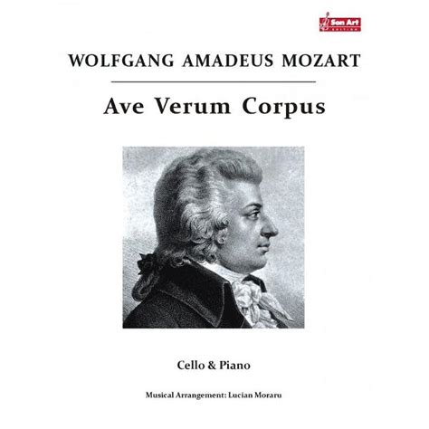 Ave Verum Corpus Wolfgang Amadeus Mozart Violoncel Si Pian EMAG Ro