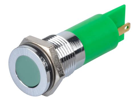 APM Q14F1C G24E Indicator LED 24 V DC 14 Mm FASTON Green BrC At