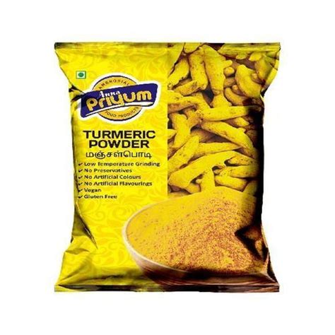 Fssai Certified Rich Natural Taste Dried Organic Yellow Turmeric Powder