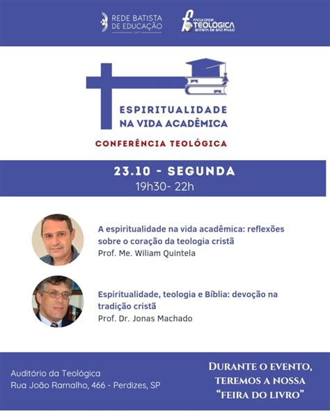 Teol Gica Faz Evento Sobre Espiritualidade E Erudi O Cbesp