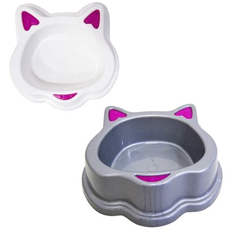 Comedouro Potinho Bebedouro Pet Gatinho Gato Filhote Gua Comida Para