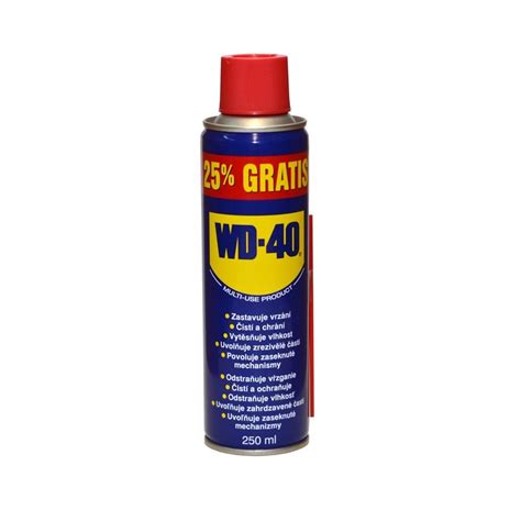 Wd 40 Univerzální Mazivo Ve Spreji 250ml Wafarex S R O