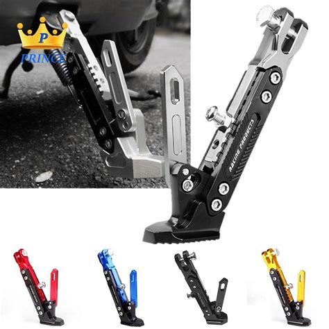 Adjustable Side Stand Motorcycle Kickstand Tongkat Motor Motosikal Y