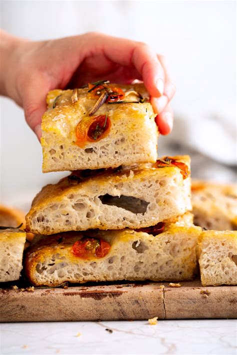 Focaccia Sin Amasado TicTacYummy Recetas De Cocina Saludables