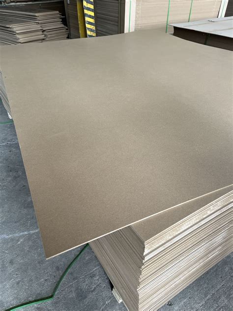 Fiberboard Sanding Surface Plain Mdf Sheet For Cabinet Melamine Mdf