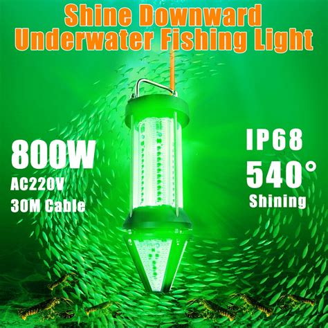 Green Underwater Fishing Lights W Led Best Lm Fishing Boat