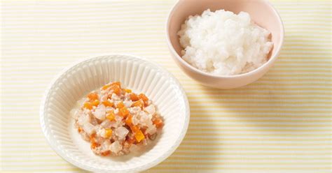 大根と人参のそぼろ煮｜離乳食レシピ管理栄養士監修｜パルシステムの育児情報サイト～子育て123～