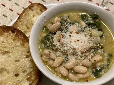 Nyt Braised White Beans And Greens With Parmesan For Nye Rvegetarian
