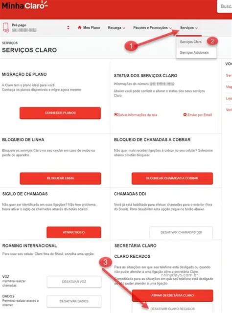 Desativar Correio De Voz Claro