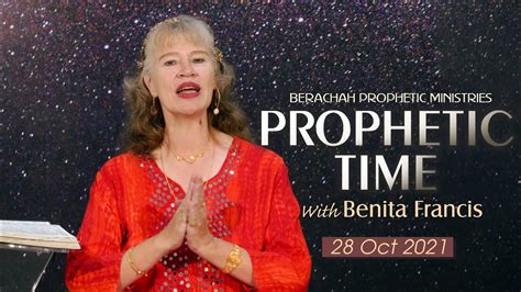 Live Prophetic Time October Benita Francis Youtube