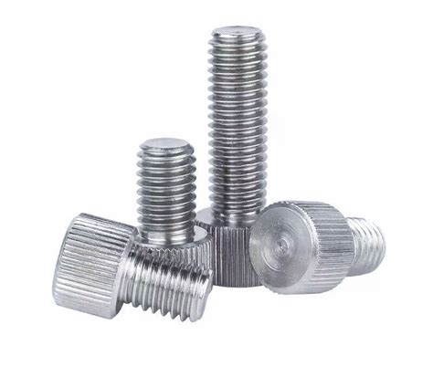 Small Head Steel Knurled Thumb Screw M3 5mm To 20mm Og Secure