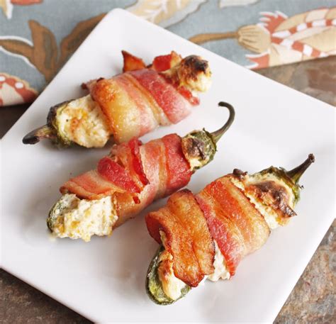 Bacon Wrapped Stuffed Jalapenos Recipe