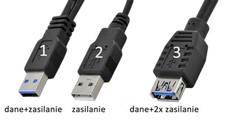 Adapter USB3 0 gniazdo A 2x wtyk A podwójne zasilanie 0 3m DIGITUS