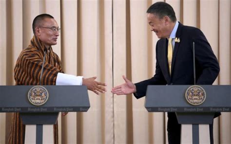 Thailand And Bhutan To Advance Bilateral Relations