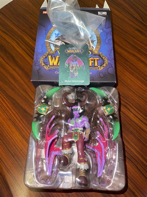 Pop Mart X World Of Warcraft Secret Illidan Stormrage Hobbies Toys