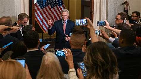 Mccarthy Escalates Talk Of A Biden Impeachment Inquiry The New York Times