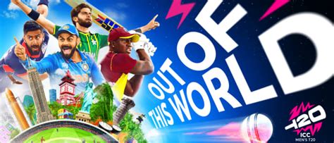 100 Day Countdown Begins Icc Unveils ‘out Of This World Mens T20