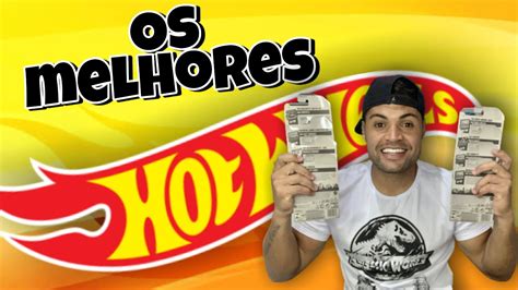 OS 10 MELHORES HOT WHEELS DA LINHA BASICA 2021 YouTube