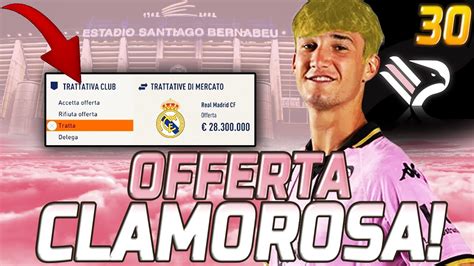 Offerta Clamorosa Dal Real Madrid Fifa Carriera Allenatore